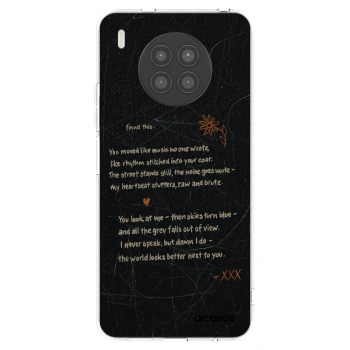 Picasee silikonski prozorni ovitek za Huawei Nova 8i - POET