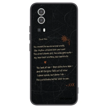 Picasee silikonski črni ovitek za Vivo Y72 5G - POET