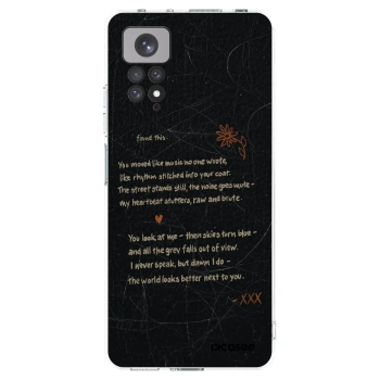 Picasee silikonski prozorni ovitek za Xiaomi Redmi Note 11S 4G - POET