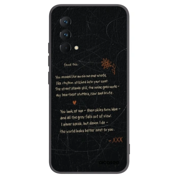 Picasee silikonski črni ovitek za Realme GT Master Edition 5G - POET