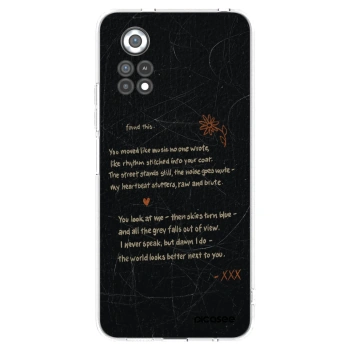 Picasee silikonski prozorni ovitek za Xiaomi Poco X4 Pro 5G - POET