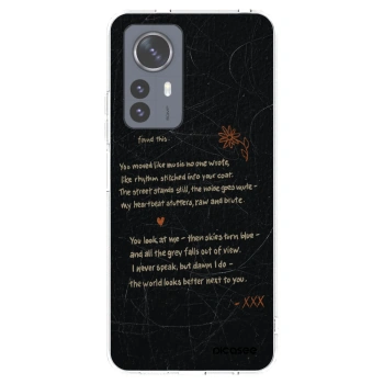 Picasee silikonski prozorni ovitek za Xiaomi 12 Pro - POET
