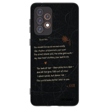 Picasee silikonski črni ovitek za Samsung Galaxy A33 5G A336 - POET