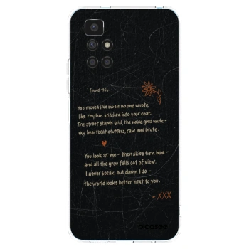 Picasee silikonski prozorni ovitek za Xiaomi Redmi 10 (2022) - POET