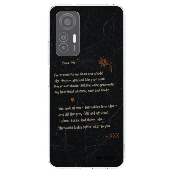 Picasee silikonski prozorni ovitek za Xiaomi 12 Lite - POET