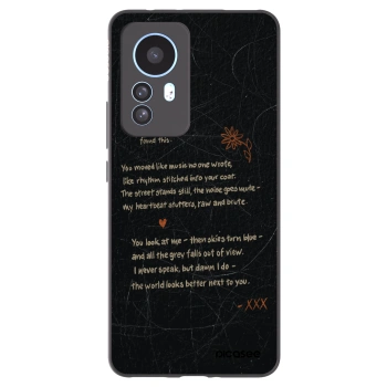 Picasee silikonski črni ovitek za Xiaomi 12T Pro - POET