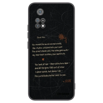 Picasee silikonski črni ovitek za Xiaomi Poco M4 Pro - POET