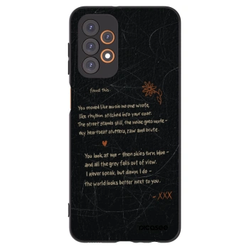 Picasee silikonski črni ovitek za Samsung Galaxy A23 A235F 4G - POET