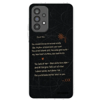 Picasee silikonski prozorni ovitek za Samsung Galaxy A73 5G - POET