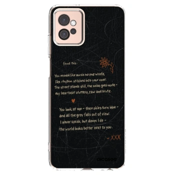 Picasee silikonski prozorni ovitek za Motorola Moto G32 - POET