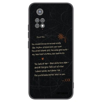 Picasee silikonski črni ovitek za Xiaomi Redmi Note 11S 5G - POET