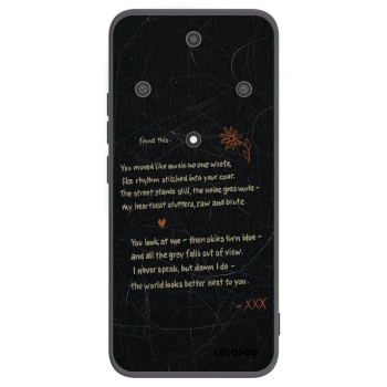 Picasee silikonski črni ovitek za Honor Magic5 Lite 5G - POET