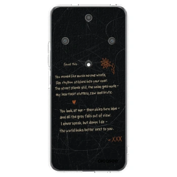 Picasee silikonski prozorni ovitek za Honor Magic5 Lite 5G - POET