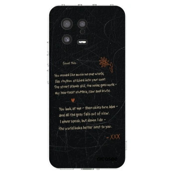 Picasee silikonski prozorni ovitek za Xiaomi 13 - POET
