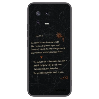 Picasee silikonski črni ovitek za Xiaomi 13 Pro - POET