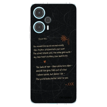 Picasee silikonski prozorni ovitek za Xiaomi Poco F5 - POET