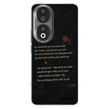 Picasee silikonski prozorni ovitek za Honor 90 5G - POET