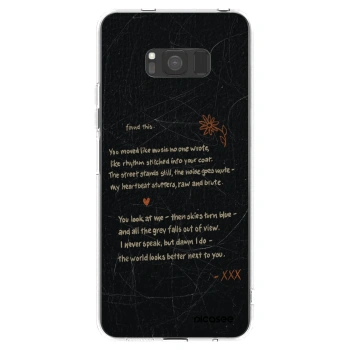 Picasee silikonski prozorni ovitek za Samsung Galaxy S8 G950F - POET