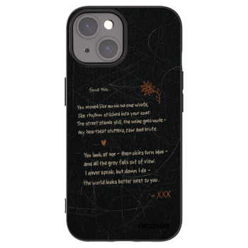 Picasee silikonski črni ovitek za Apple iPhone 15 - POET