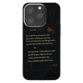 Picasee silikonski prozorni ovitek za Apple iPhone 15 Pro - POET