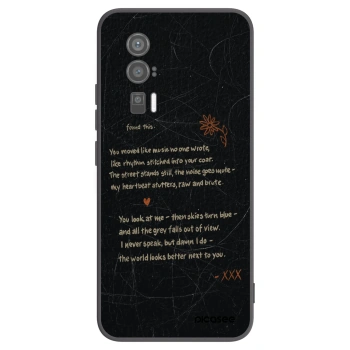 Picasee silikonski črni ovitek za Xiaomi Poco F5 Pro 5G - POET