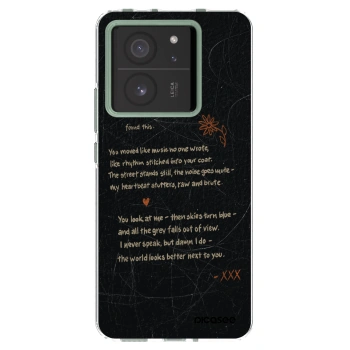 Picasee silikonski prozorni ovitek za Xiaomi 13T Pro - POET