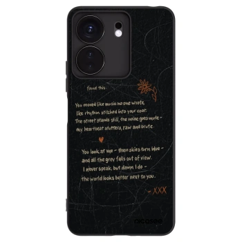 Picasee silikonski črni ovitek za Xiaomi Redmi 13C 4G - POET