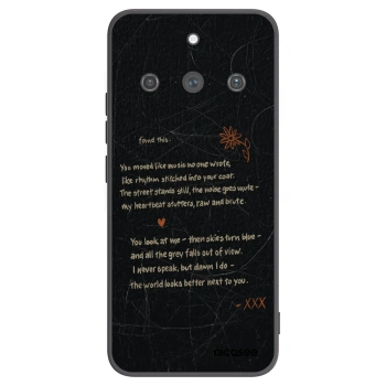 Picasee silikonski črni ovitek za Realme 11 Pro+ - POET