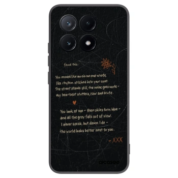 Picasee silikonski črni ovitek za Xiaomi Poco X6 Pro - POET