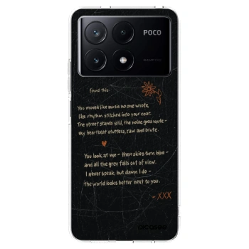 Picasee silikonski prozorni ovitek za Xiaomi Poco X6 Pro - POET