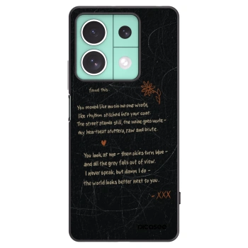 Picasee silikonski črni ovitek za Xiaomi Redmi Note 13 5G - POET