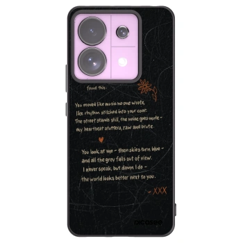 Picasee silikonski črni ovitek za Xiaomi Redmi Note 13 Pro 5G - POET