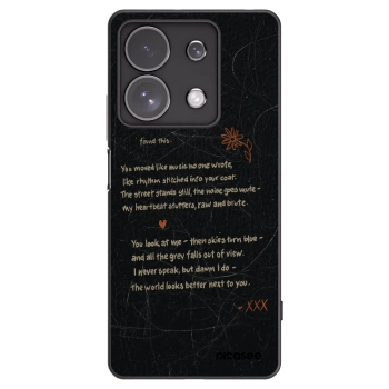 Picasee silikonski črni ovitek za Xiaomi Redmi Note 13 Pro 4G - POET