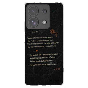 Picasee silikonski prozorni ovitek za Xiaomi Redmi Note 13 Pro 4G - POET