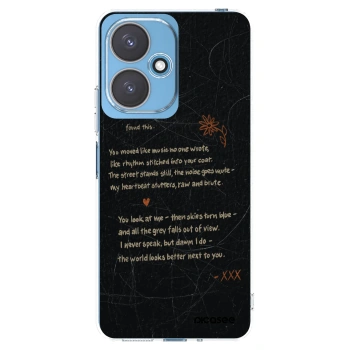 Picasee silikonski prozorni ovitek za Xiaomi Redmi 13C 5G - POET