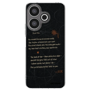 Picasee silikonski prozorni ovitek za Xiaomi Redmi 13 4G - POET