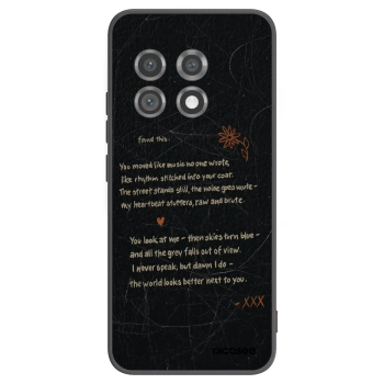 Picasee silikonski črni ovitek za OnePlus 11 5G - POET