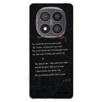 Picasee silikonski prozorni ovitek za Xiaomi Redmi Note 14 Pro+ 5G - POET