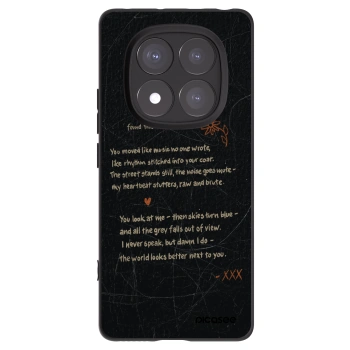 Picasee silikonski črni ovitek za Xiaomi Redmi Note 14 Pro 5G - POET