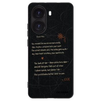 Picasee silikonski črni ovitek za Xiaomi Poco X7 Pro 5G - POET