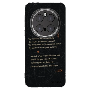 Picasee silikonski prozorni ovitek za Honor Magic7 Pro 5G - POET