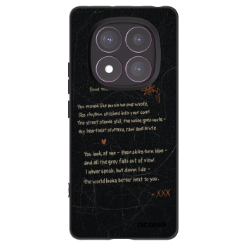 Picasee silikonski črni ovitek za Xiaomi Redmi Note 14 Pro 4G - POET