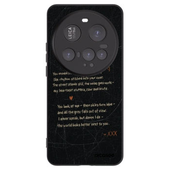 Picasee silikonski črni ovitek za Xiaomi 15 Ultra - POET