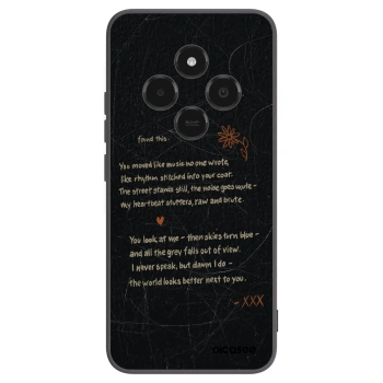 Picasee silikonski črni ovitek za Xiaomi Poco C75 - POET