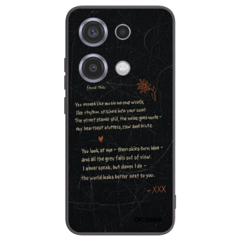 Picasee silikonski črni ovitek za Xiaomi Redmi Note 14S - POET