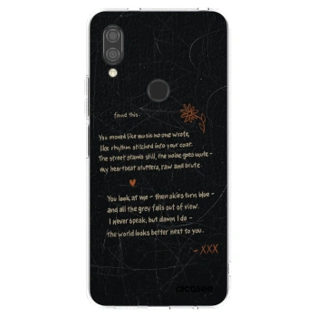 Picasee silikonski prozorni ovitek za Xiaomi Redmi 7 - POET