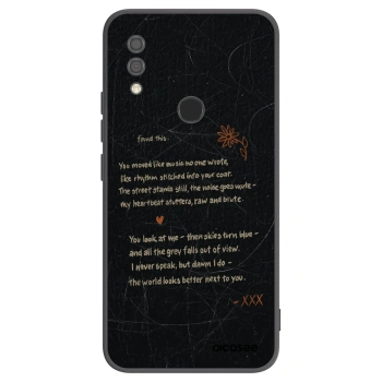 Picasee silikonski črni ovitek za Xiaomi Redmi 7 - POET