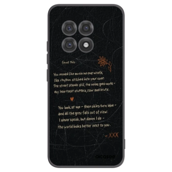 Picasee silikonski črni ovitek za OnePlus 13R 5G - POET