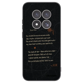 Picasee silikonski črni ovitek za Xiaomi Redmi Note 15 Pro 4G - POET
