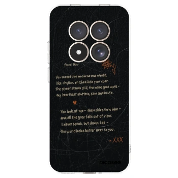 Picasee silikonski prozorni ovitek za Xiaomi Redmi Note 15 Pro 4G - POET